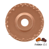 TARCZA DO KOREKCJI RACIC 115MM DWUSTRONNA