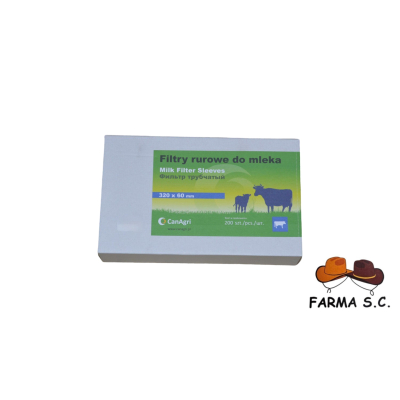 FILTRY RUROWE DO MLEKA 320X60MM 200SZT.