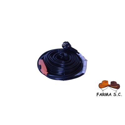 KABEL GRZEWCZY DO RUR Z TERMOSTATEM 12M