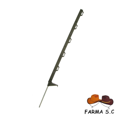 SŁUPEK PASTUCHA  105CM ZIELONY-CZARNY