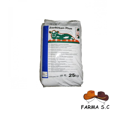 ZORBISAN PLUS DO HIGIENIZACJI ŚCIÓŁEK 25KG GEA