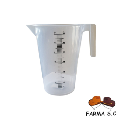KUBEK POMIAROWY Z UCHWYTEM 3000ML