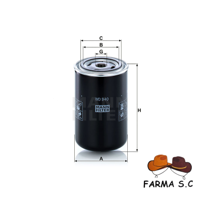 FILTR HYDRAULICZNY WD 940