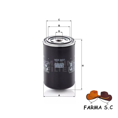 FILTR PALIWA WDK 940/1