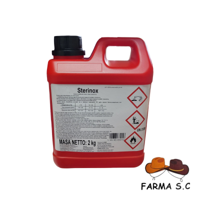AGRISOL STERINOX 2KG KONCENTRAT DO DEZYNFEKCJI CAN AGRI