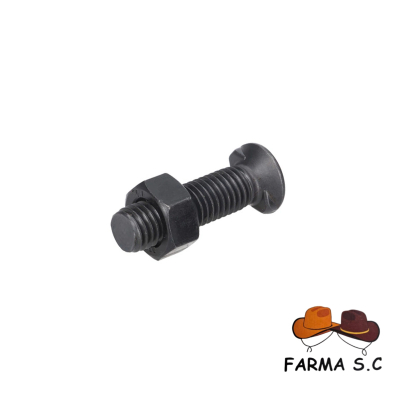 ŚRUBA PŁUŻNA KPL. M12X45 MM KL. 12.9 DWUNOSKOWA