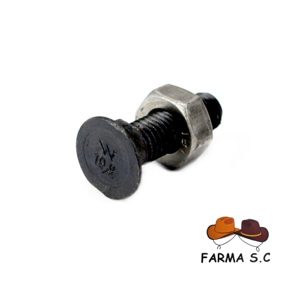 ŚRUBA PŁUŻNA M10X35 MM DWUNOSKOWA KL.10.9 WIĘKSZY ŁEB