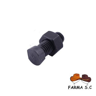 ŚRUBA PŁUŻNA KPL. M14X39 MM Z DWÓCH STRON ŚCIĘTA