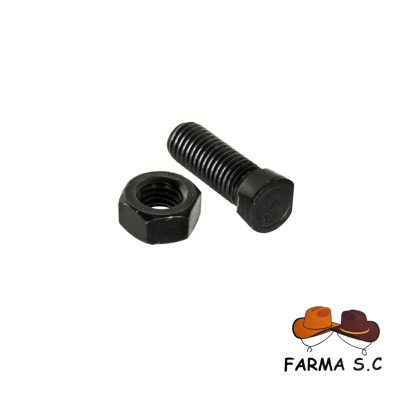 ŚRUBA PŁUŻNA M14X45 MM Z DWÓCH STRON ŚCIĘTA